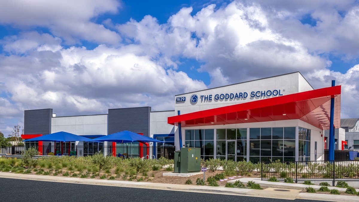 Front of Goddard School building